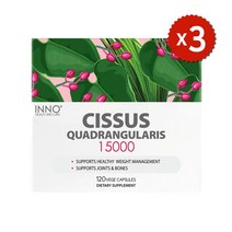 이노헬스앤케어 시서스 15000mg 120캡슐, 3개