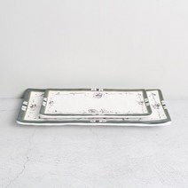 해모수 긴직사각 접시 2size / 멜라민, 1호(195-8.2)