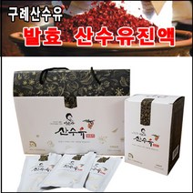 [장수명가] 발효산수유진액, 30포, 100ml