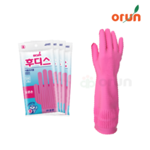 후디스 고무장갑 오른손하나 중 (M), 오른손 하나(중/핑크), 4개