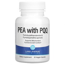레이크에비뉴 PEA 300mg 피롤로퀴놀린퀴논 10mg 30베지캡슐, 1개, 기본