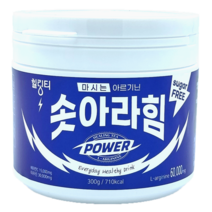 힐링티 마시는 아르기닌 당제로 솟아라힘 파워 아르기닌60 000mg 타우린30 000mg 12시이전주문 당일발송, 300g, 3개