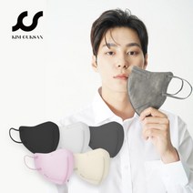 KF94 김국산 씬핏 마스크 100매 대형/중형 컬러 새부리형 마스크 박진주마스크, 블랙 50매 + 핑크 50매, KF94 김국산 씬핏 대형
