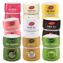 리치스 카페파우더 레몬 요거트믹스 체리 아이스티피치 제주차광말차 그린티 호지티 바닐라 초콜릿 에이드 믹스 대량주문 가정용 업소용 카페음료, 리치스 제주 차광말차믹스 550g 6개