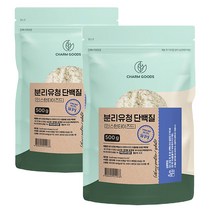 참굿즈 미국 분리유청 단백질 파우더 WPI 보충제 500g/2병
