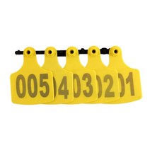 가축 인식표 이름표 가축 소 돼지 귀 태그 표지판 디지털 레이저 타이핑 구리 머리 귀걸이 농장 동물 신분