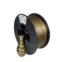 Basics 3D 프로페셔널 프린터 필라멘트 화이트 PLA 바이오 플라스틱 합성물 1.75mm 1.0Kg Prusa Creality FlashForge 및 대부분의 FDM 프린터와, Bronze Gold