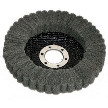 Hiqalty 5 인치 125X22mm 나일론 섬유 플랩 연마 휠 부직포 연삭 금속 디스크 전동 그라인더 용, 5pc, grit 800