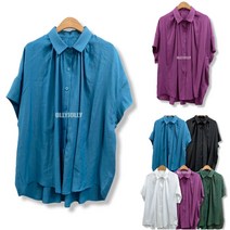 여름 레이온 블라우스 가오리 나그랑 5부 중년여성 블라우스 올리졸리3A3I13