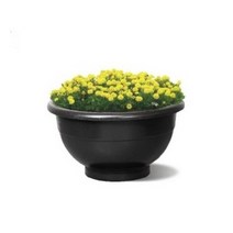 도로화분 대형 관공서 큰 고무 수경 화분, 수경용, 동색