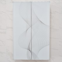 국산 비너스 화이트 욕실 장식장 화장실 수건장, 단품