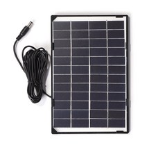 외부CCTV 6w 12v dc5521 패널 야외 홈 감시 조명 충전기 휴대용 조명 램프, 협력사