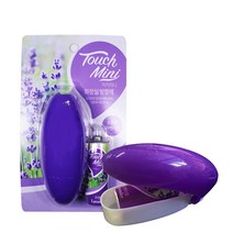 리빙굿 터치미니 화장실 방향제 세트 은은한 라벤다향, 13ml, 2개