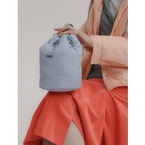 KUHO 패딩 버킷 Bag 라이트 그레이