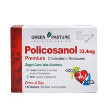 그린패스쳐(Green Pasture) 그린파스쳐 폴리코사놀 33.4mg 180정, 1세트