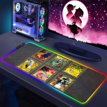 데스크매트 책상매트마우스 패드 게이머 Rgb 매트 샌드맨 데스크 Led 게임 액세서리 애니메이션 사무실