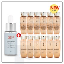 GE7 하이드라앰플 30ml 구매시 자음생수EX+유액2종 각 25ml X 6개, 1개