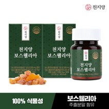 [천지양] 보스웰리아 30정 2박스 2개월분 / 100식물성 인도산 보스웰리아 비타민D, 상세 설명 참조, 상세 설명 참조