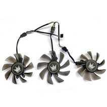 갤럭시 지포스 GTX 970 75MM 4 핀 FY09015L12LPA GA91S2U GPU 냉각 팬 980 TI HOF 그래픽 카드 팬, 1lot 3pcs
