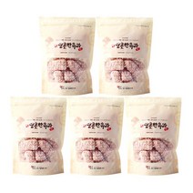 [천삼백케이] [김규흔한과] 김규흔한과 달콤한 백련초 유과 레드 120g x 5봉