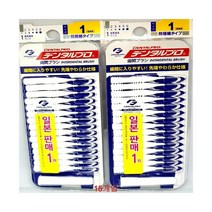 잭스 덴탈프로 치간칫솔 1호, 2개