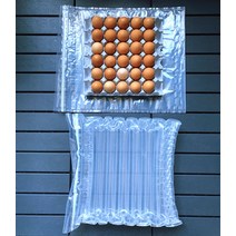 30구 택배용 계란포장 100장 에어완충 포장재