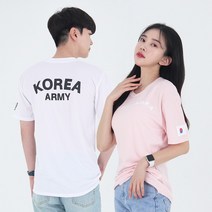 에이밀리 로카 ROKA 군인 코리아 아미 반팔티셔츠 쿨 남녀공용