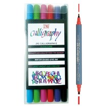 켈리그래피 칼리그래피 컬러펜 6색세트