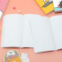 [KT알파쇼핑][바보사랑]오구패밀리 미니 북 수첩, 민트