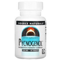 소스내츄럴스 피크노제놀 Pycnogenol 100mg 60정