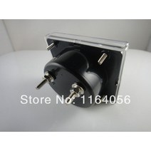 유속계 아날로그 Amp 패널 미터 전류 DC 0-50A + Shunt, 한개옵션0