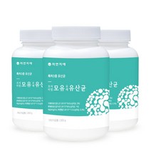 자연지애 프리미엄 모유유래 유산균 200g X 3개 / 모유유래 생유산균 1000억 투입, 없음