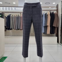 프렐린 뒤허리 밴딩 글렌체크 바지 RPP224010