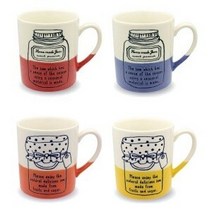 이자와 JAM 잼 머그컵 (4컬러) 일본 수입 머그, 마멀레이드