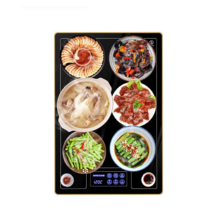 식탁용인덕션 빌트인 게이트렉 확장형 버너 테이블, 라운드 스마트버전 60cm