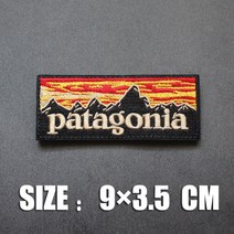 풀자수 벨크로 패치 트랙킹 밸크로 자수 와펜 아웃도어 풍경 등산 캠핑, BG