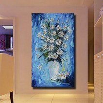 Oil Painting [해외] 벚꽃액자 해바라기풍경 거실해바라기액자 해바라기명화 모란그림 67