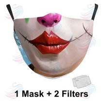 활성탄마스크 스마일 패턴 개엽기적 팬시 입체 플라워 프린팅 피에로 히스 레저 모래조각품 표정 2664093899, TQ -327 타입 5천출품 타입 아