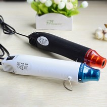 공예용열풍기 공예용 핫툴 힛툴 미니 히팅건 히트건, 220v 플랫헤드 화이트히트건 22x2.5cm