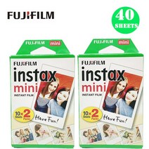 폴라로이드 전용 필름 즉석필름 호환 후지필름 인스탁스 미니 9 필름 후지 인스턴트 폴라로이드 사진 카메, 02 40 Sheets