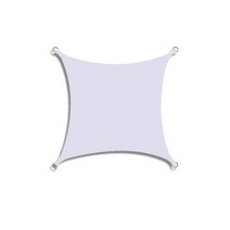 420D 방수 차양 항해 야외 정원 해변 캠핑 파티오 수영장 천막 텐트, white+3x4m