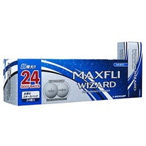 Dunlop (Dunlop) 골프 공 Max Fly Wizard 2021 모델 1 박스 (24 조각) 화이트, EMS(발송 후 약 3~5 일 도착)