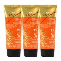 (3개)백옥생 려희애 프리미엄 썬크림 60ml SPF50+, {BS2} 려희 프리미엄 썬크림 3개