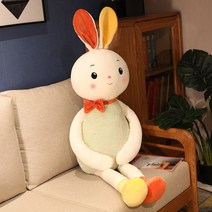 초대형 빅사이즈 토끼 애착 인형 안고자는 대왕 모찌 큰인형 선물, 그린