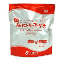 선봉식품 자연깃든 뼈다귀 해장국 뼈해장국 900g, 1봉