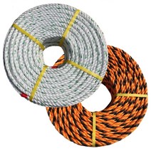 소유 PP로프 안전 로프 타이거 굵은 밧줄 현수막 천막용 5mm 8mm 10mm 16mm, 6mm 1개