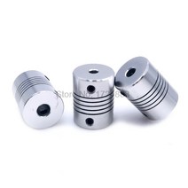철근커플러 각종커플러 에어공구 수공구58 6.35mm 8mm 10mm D19 * L25 알루미늄 플렉시블 조 샤프트 커플, 31 8x8