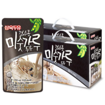 삼육두유 검은콩 미숫가루 두유 30팩 190ml