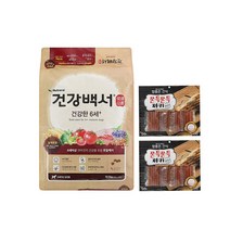 대용량간식 2봉지증정)건강백서 애견사료, 건강백서 6세 10.2kg