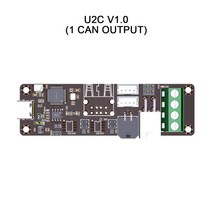 BIGTREETECH-EBB36 BTT EBB42 CAN 어댑터 보드 Voron Canbus 3D 프린터 액세서리 클리퍼 핫 엔드 Ender3 업그레이드 플라이 SHT, [02] 2PC, [06] U2C V1.0